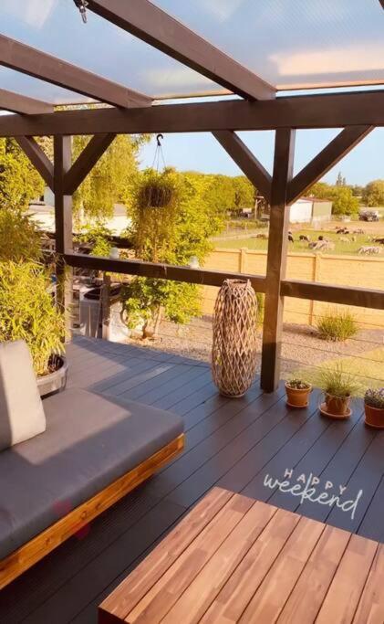 Pool, Sauna Und Blick Ins Gruene Wittenberg Extérieur photo