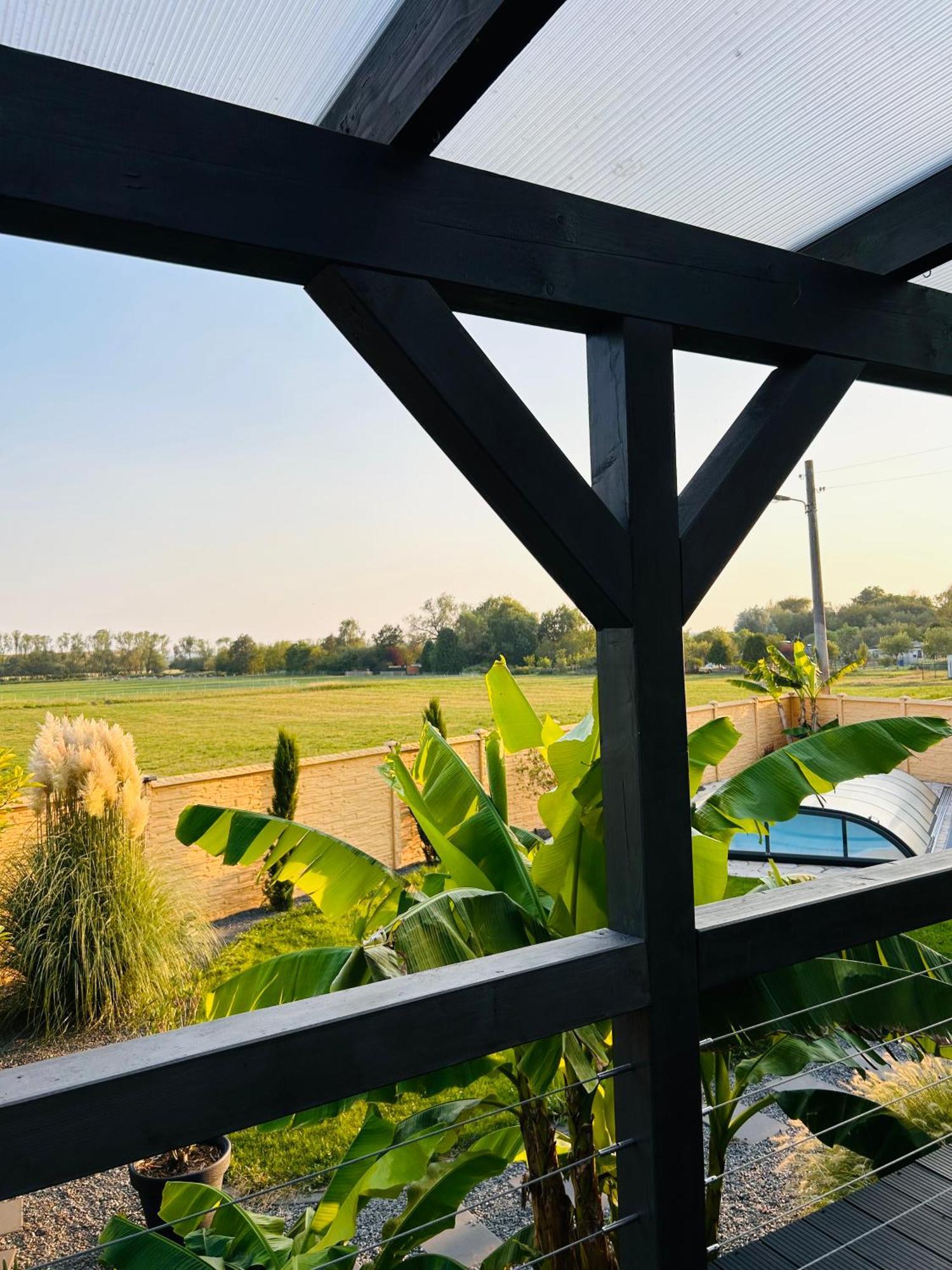 Pool, Sauna Und Blick Ins Gruene Wittenberg Extérieur photo
